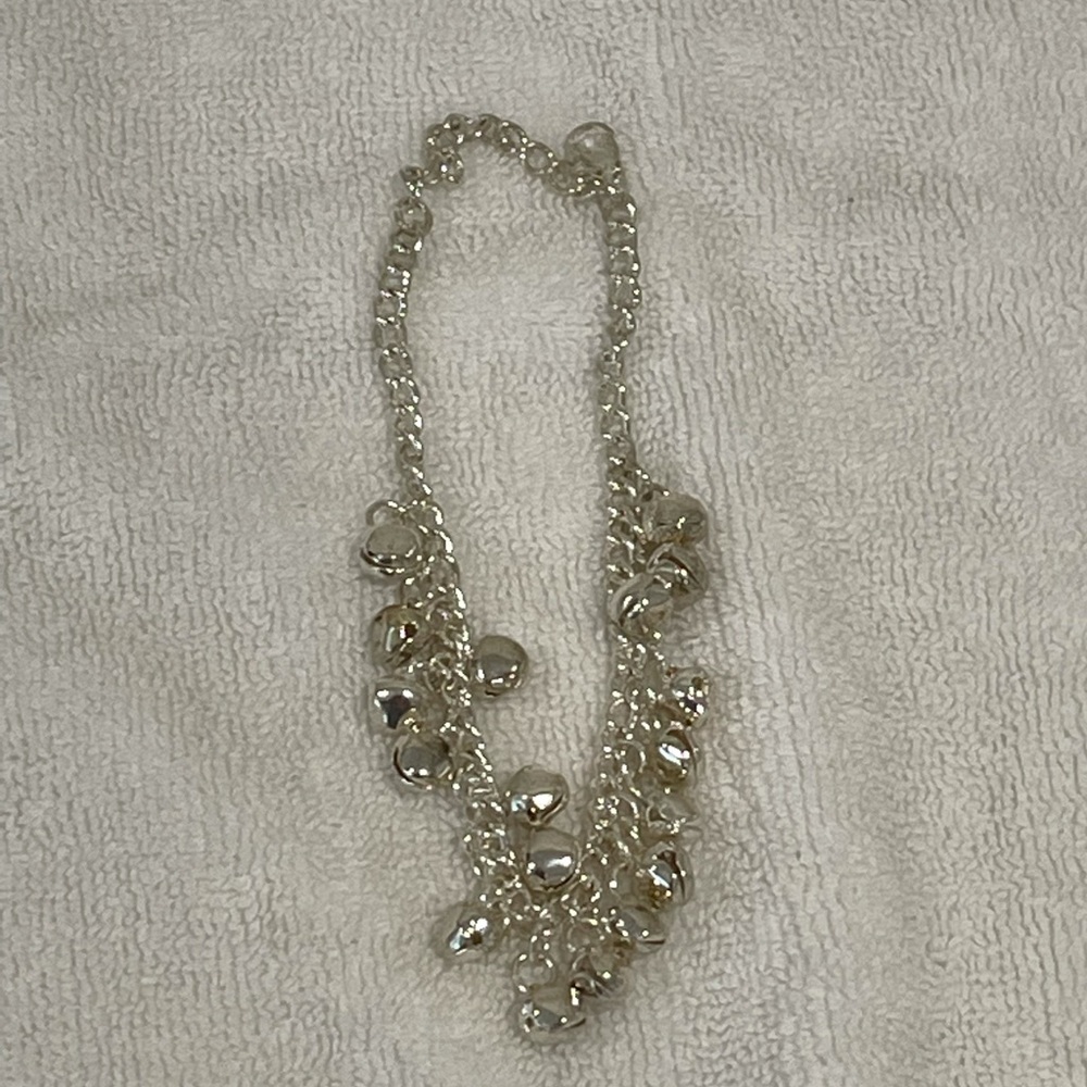 Silver Bell Anklet
